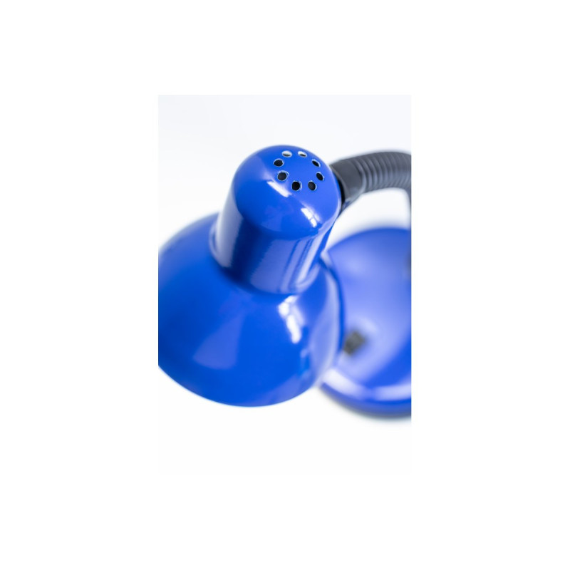 Лампа настольная RIO 1хE27 голубая GTV LB-RIOE27-40