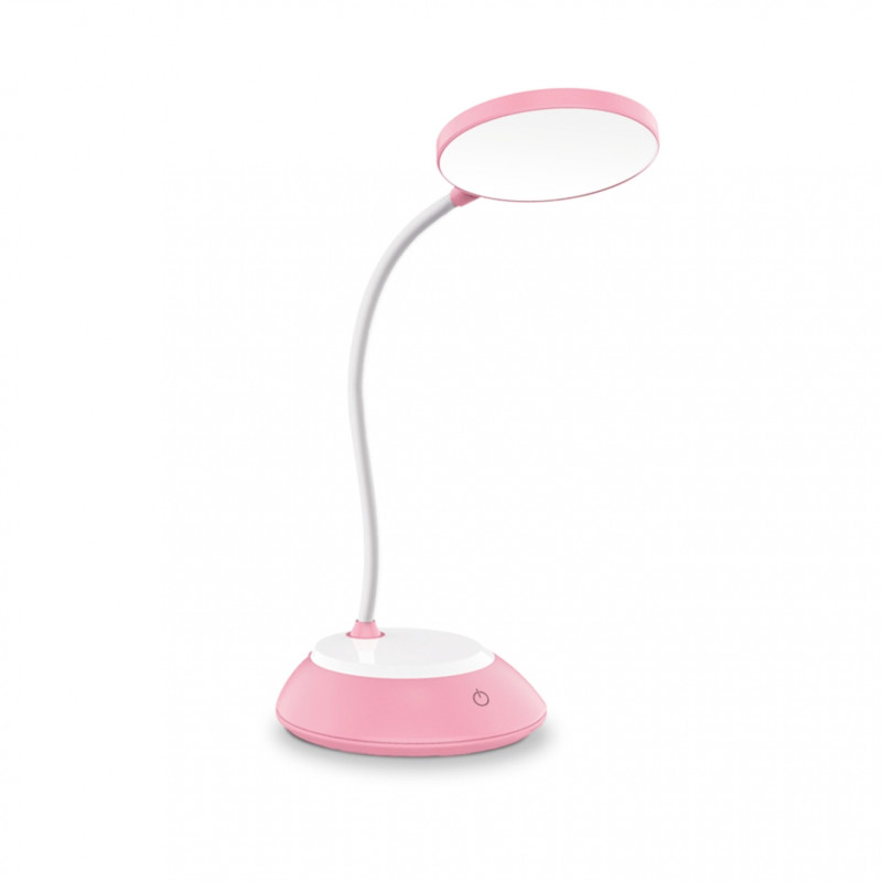 Настольная лампа LED TITANUM TLTF-022P 7W 3000-6500K USB розовая