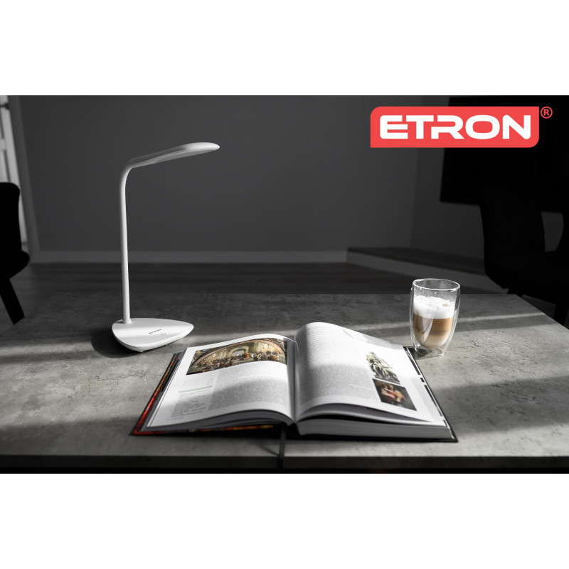 Лампа LED настольная ETRON Desk Lamp drop 6W 4200K белая
