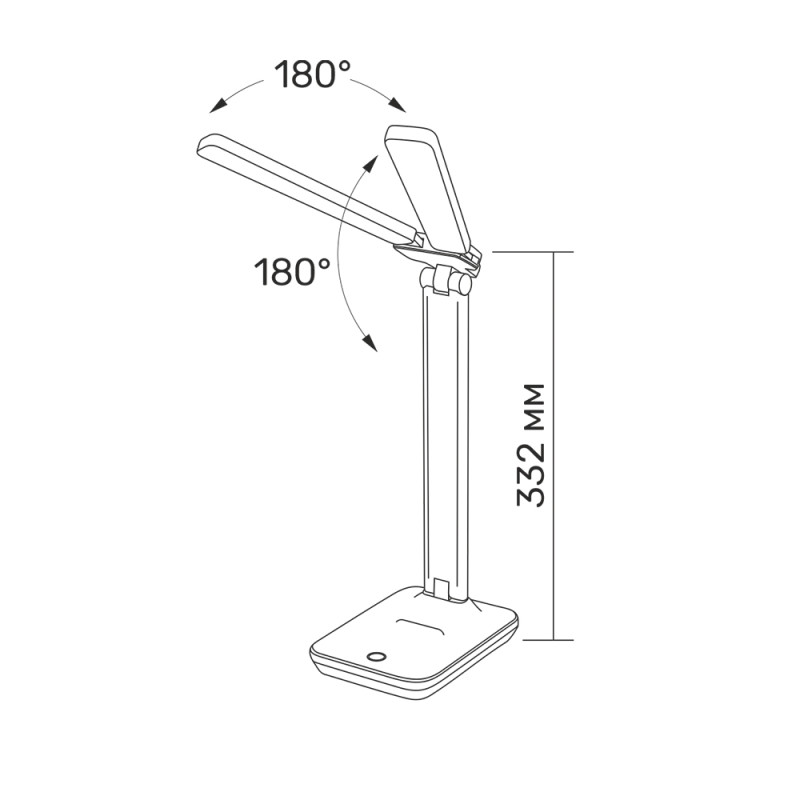 Настольная лампа с аккумулятором TITANUM TLTF-010W 7W 2700-6000K белая