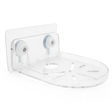 Кронштейн для камеры, прозрачный, пластик, 9,5х9,5 см крепеж на стену.