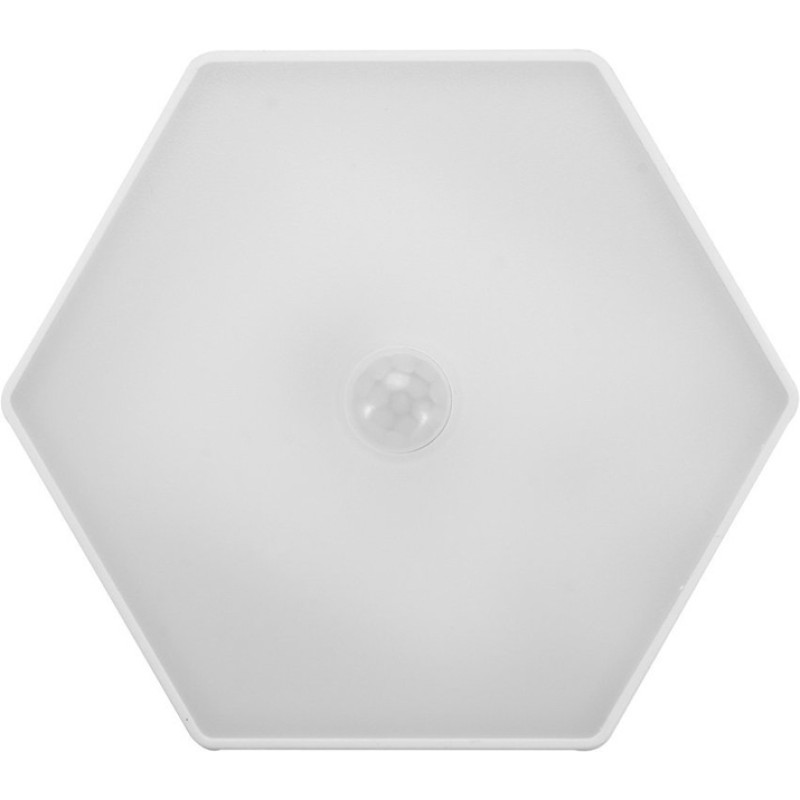 Лампа ночная с датчиком движения VOREL: аккумул. Li-Pol 3,7 В, диодная, 1 Вт, 50 Lm, с магнитом (82832)