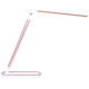 Настольный LED светильник LUXEL TL-07P Розовый+Белый 9W 4000K