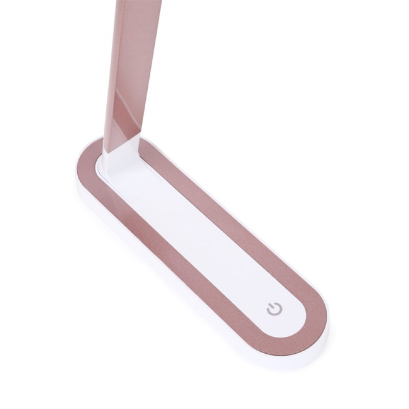 Настольный LED светильник LUXEL TL-07P Розовый+Белый 9W 4000K