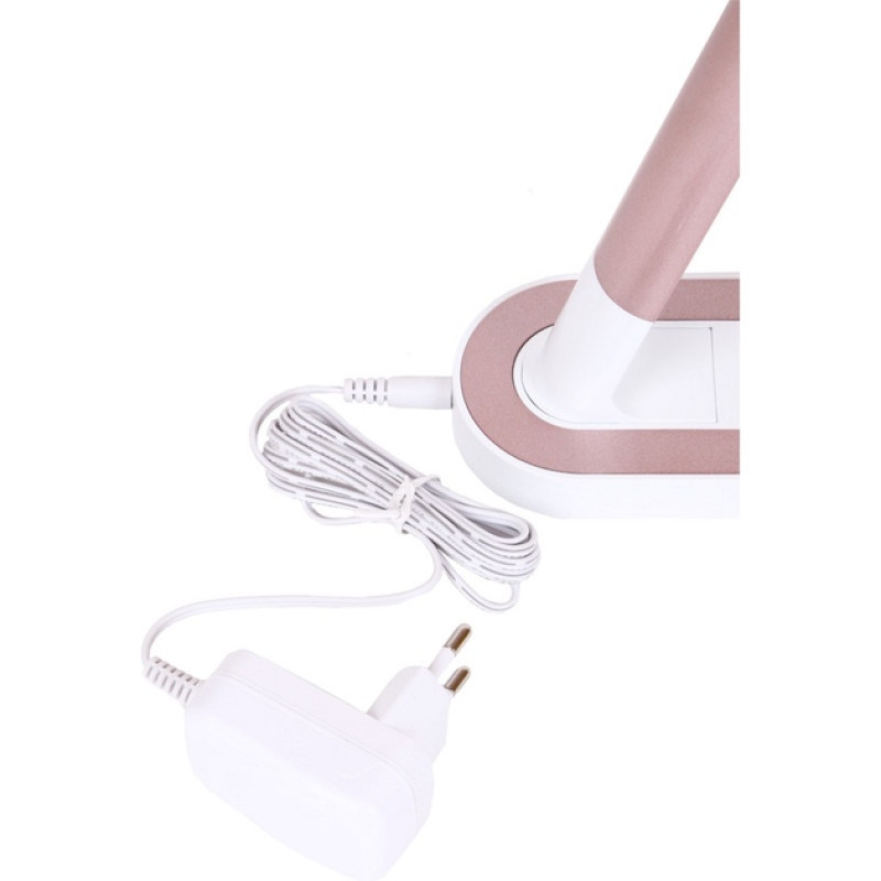 Настольный LED светильник LUXEL TL-07P Розовый+Белый 9W 4000K