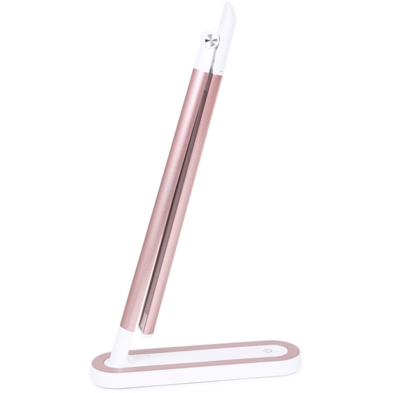 Настольный LED светильник LUXEL TL-07P Розовый+Белый 9W 4000K