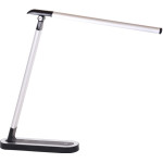 Настольный LED светильник LUXEL TL-07S Серебро+Черный 9W 4000K