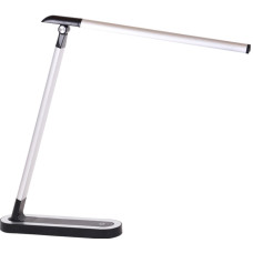 Настольный LED светильник LUXEL TL-07S Серебро+Черный 9W 4000K