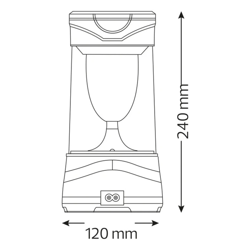 Світильник аварійний на сонячній батареї "ROMARIO" 10W Horoz Electric (084-022-0010-010)