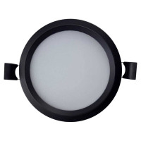 Вбудований точковий світильник TOKIO-R чорний 15W GX53 IP20 Violux ( 130102 )