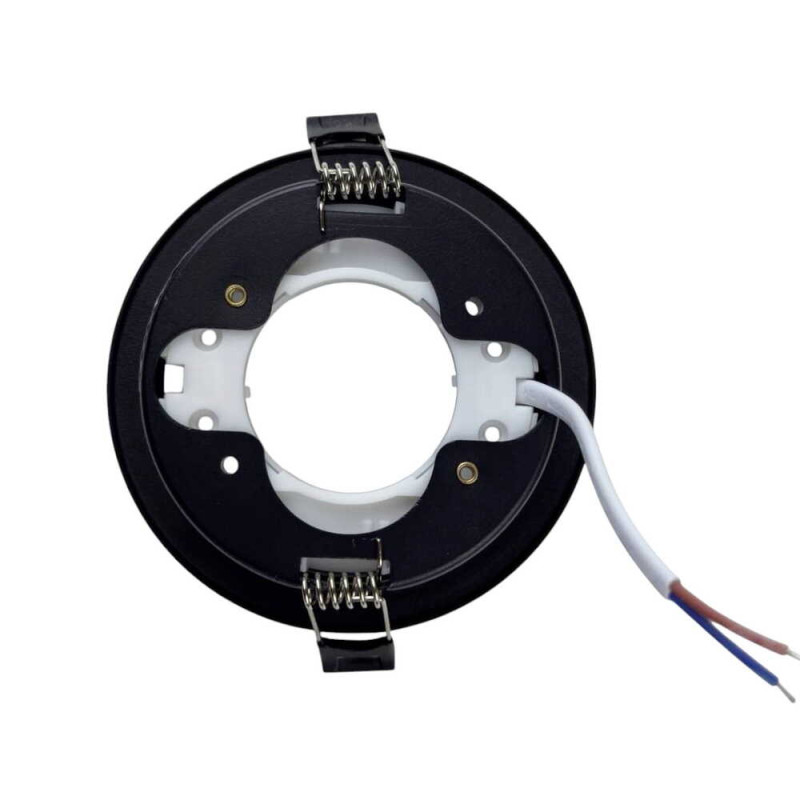 Встроенный точечный светильник TOKIO-R черный 15W GX53 IP20 Violux ( 130102 )