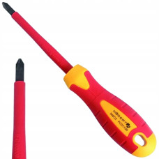 Викрутка діелектрична хрестова PZ2 100 мм, 1000 V, сталь S2