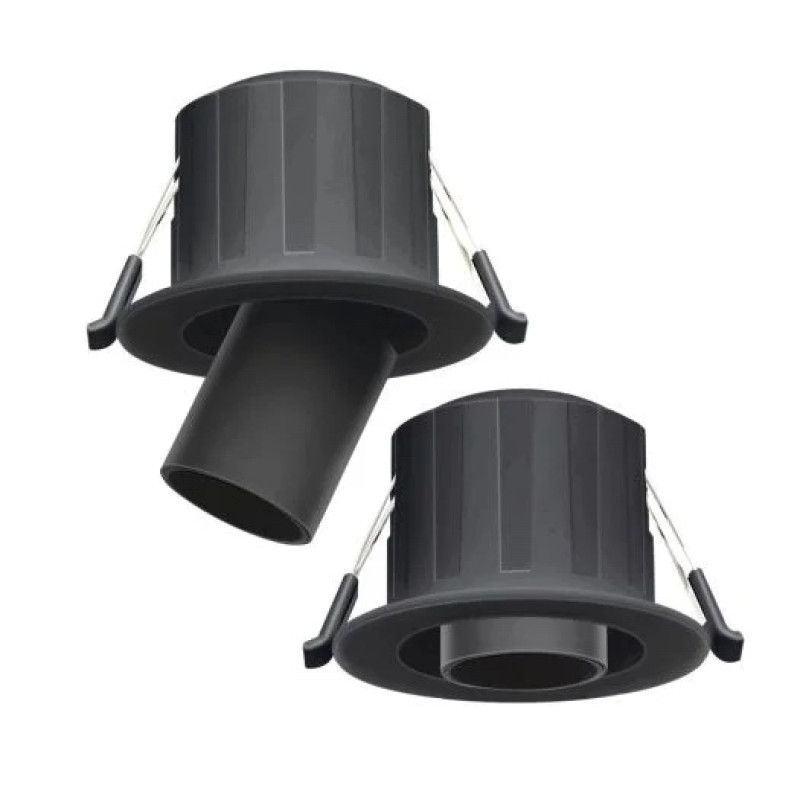 Точковий світлодіодний світильник Maxus Recessed Track Downlight 6W 3CCT Black 1-MRD-6W-BLC