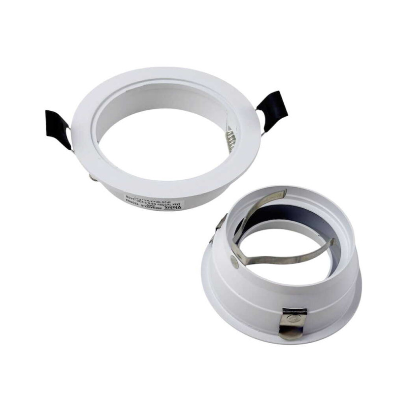 Встраиваемый точечный светильник MONACO-R белый 35W GU5.3 IP20 Violux ( 130003 )