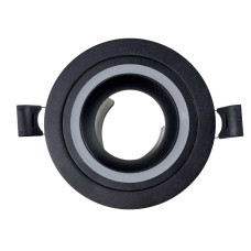 Встраиваемый точечный светильник MONACO-R черный 35W GU5.3 IP20 Violux ( 130103 )