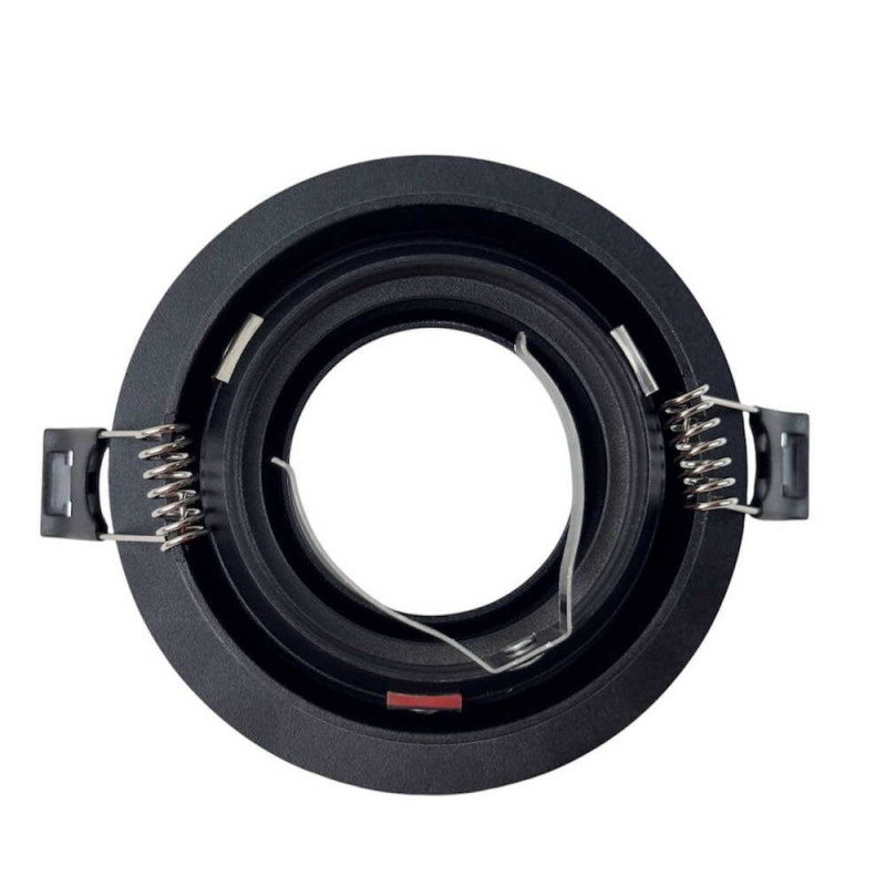 Встраиваемый точечный светильник MONACO-R черный 35W GU5.3 IP20 Violux ( 130103 )