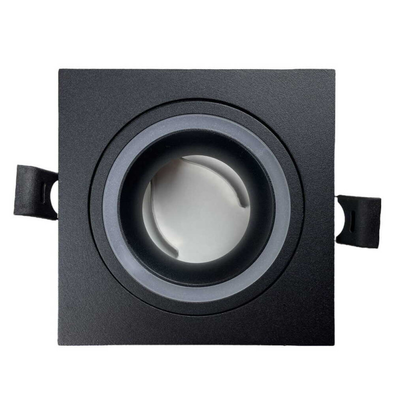 Встроенный точечный светильник MONACO-S черный 35W GU5.3 IP20 Violux ( 131101 )