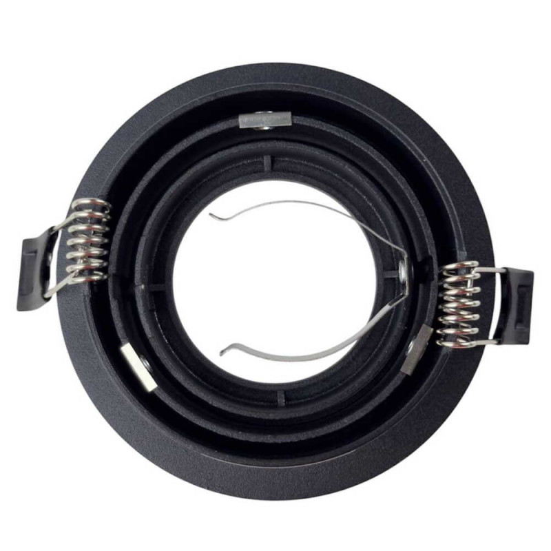 Встраиваемый точечный светильник RIO-R черный 35W GU5.3 IP20 Violux ( 130101 )