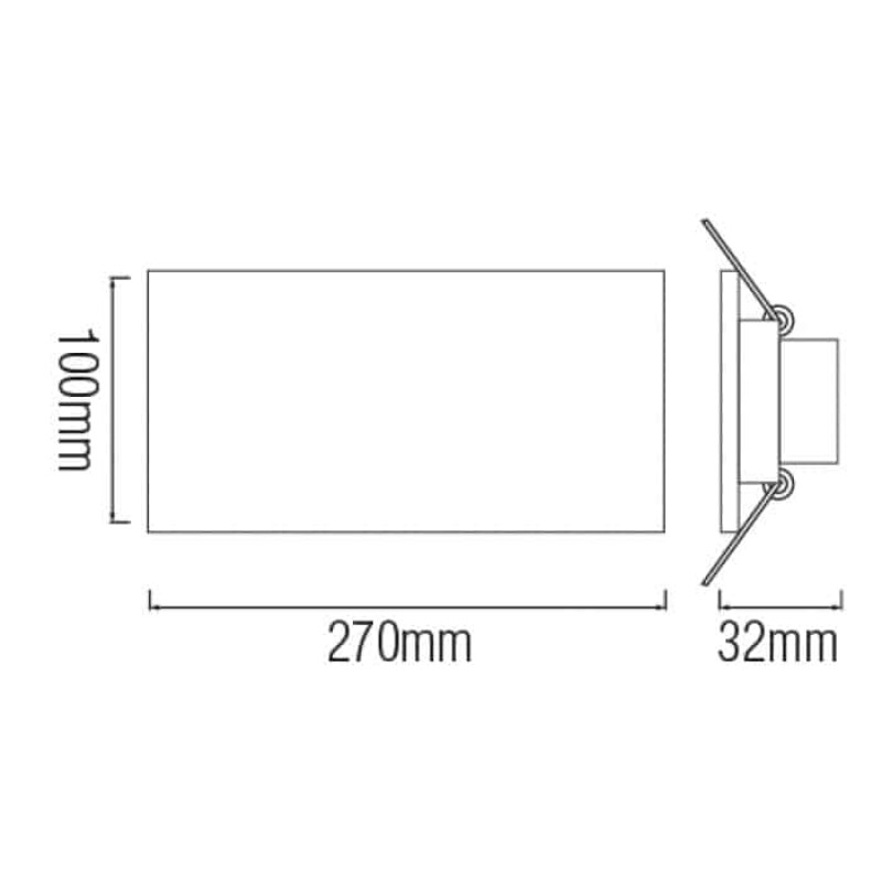 Точковий світильник Horoz Electric 015-028-0003-010 Petunya-3