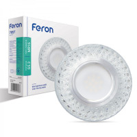 Встраиваемый точечный светильник FERON 7057 MR16 с LED подсветкой 28922