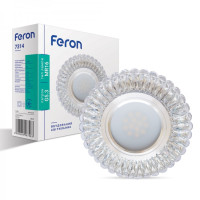 Встраиваемый точечный светильник FERON 7314 MR16 с LED подсветкой 28858