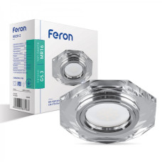 Встраиваемый точечный светильник FERON 8020-2 MR16 с LED подсветкой 28488