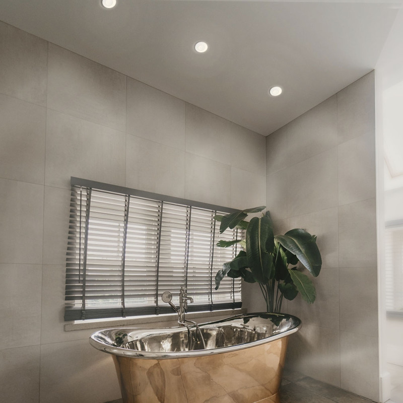 Светильник VIDEX под лампу GU10 врезной Круглый Белый IP54 VL-SPF10R-W (VL-SPF10R-W)