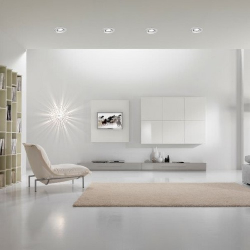 Встраиваемый поворотный светильник Feron ML344 белый 40115