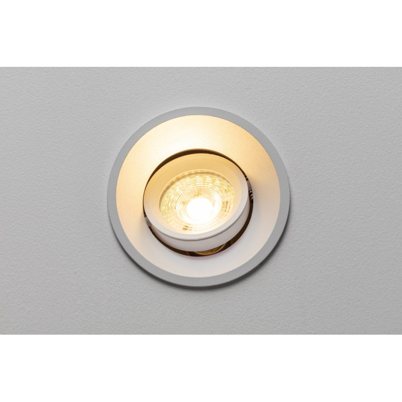 Корпус точечного светильника SALTO IP20 круглый белый GTV OP-SALOK-10