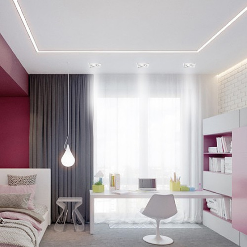 Встраиваемый поворотный светильник Feron ML345 белый 40117