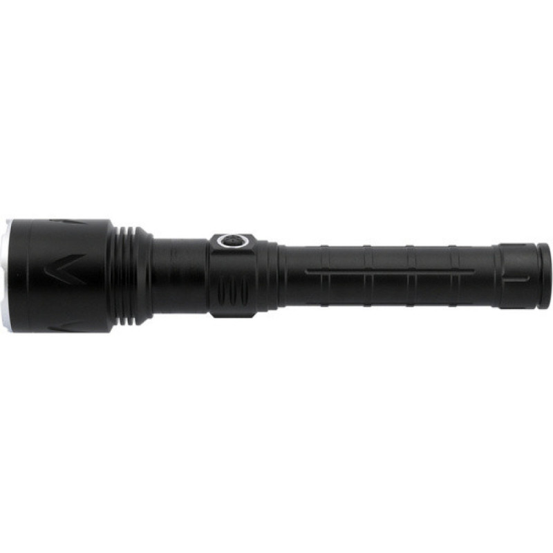 Фонарь LED-диодный аккумул. YATO Li-Ion 7.4 В, 5 АГод, режимы 8000/4500/1150 Lm, подзарядка от USB YT-085601