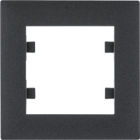 Рамка одинарная HAGER Lumina INTENSE черный WL5513