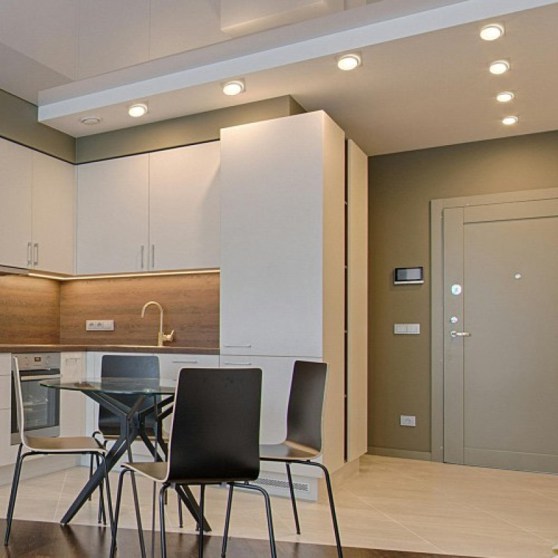 Врізний точковий світильник ARDERO DL2801 GU5.3 квадрат білий 80212