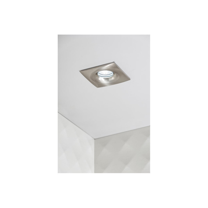 Корпус точечного светильника ALESSIO IP54 квадратный сатин GTV OP-ALSKW-52