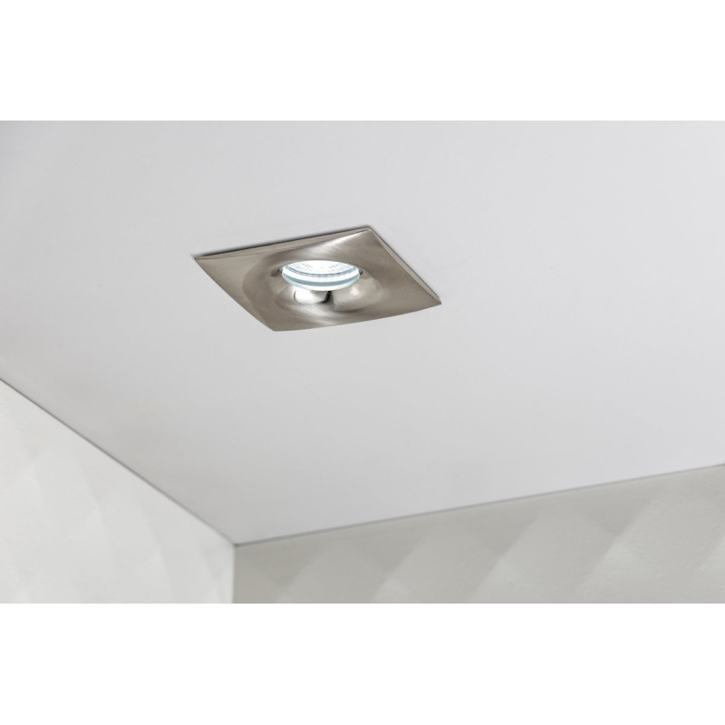 Корпус точечного светильника ALESSIO IP54 квадратный сатин GTV OP-ALSKW-52