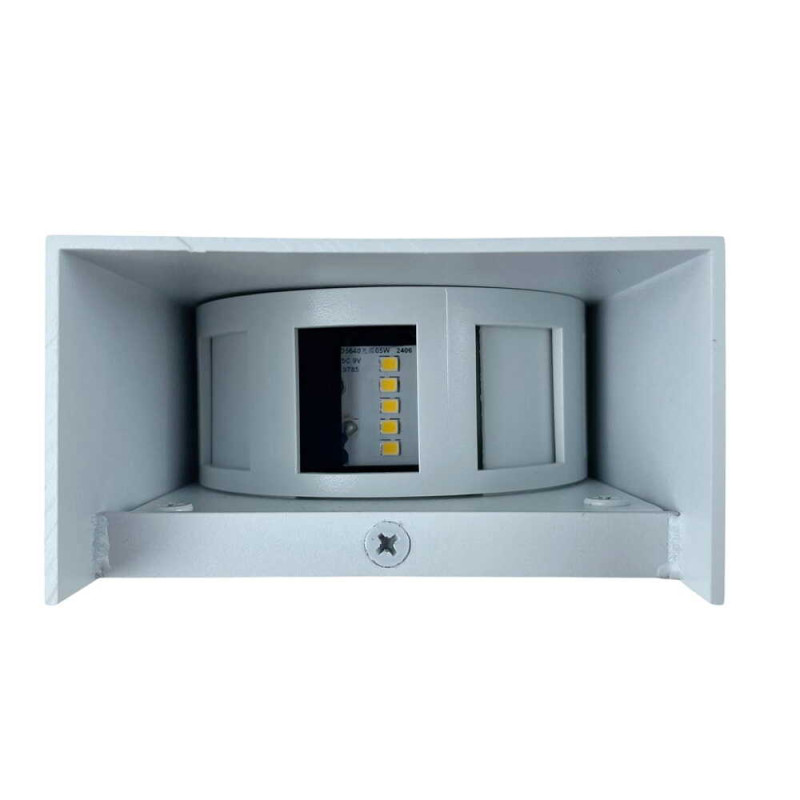 Світильник фасадний Violux JOKER 10W 4200K 750Lm ІР65 білий ( 500390 )