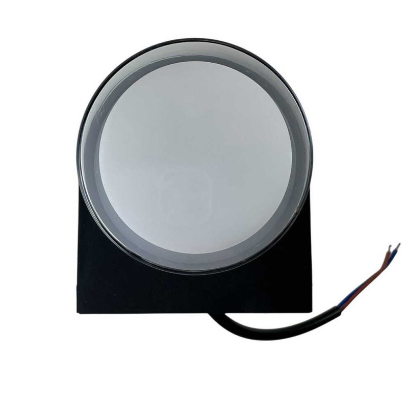 Светильник фасадный Violux ZEBRA-R 10W 4200K 750Lm IP44 черный ( 500440 )