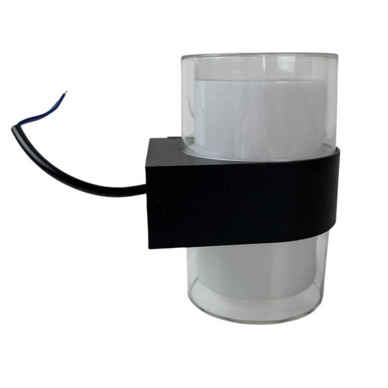 Светильник фасадный Violux ZEBRA-R 10W 4200K 750Lm IP44 черный ( 500440 )