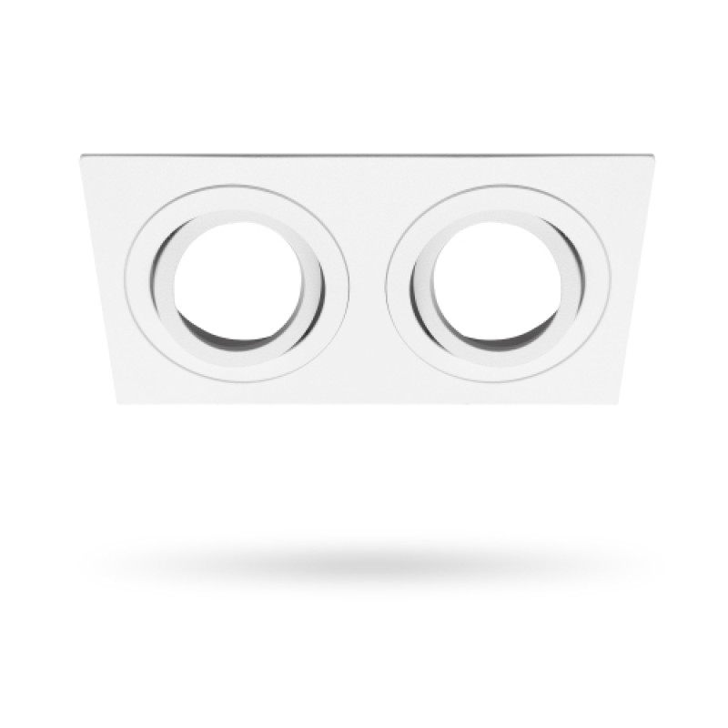 Встроенный поворотный светильник Feron DL6222 белый 01805