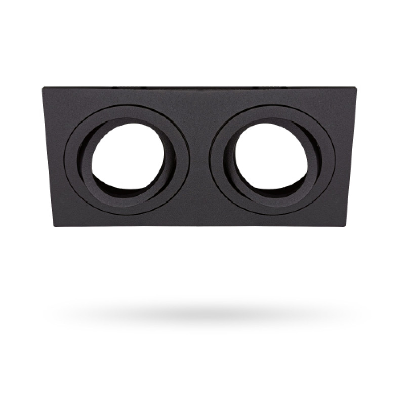 Встроенный поворотный светильник Feron DL6222 черный 01806