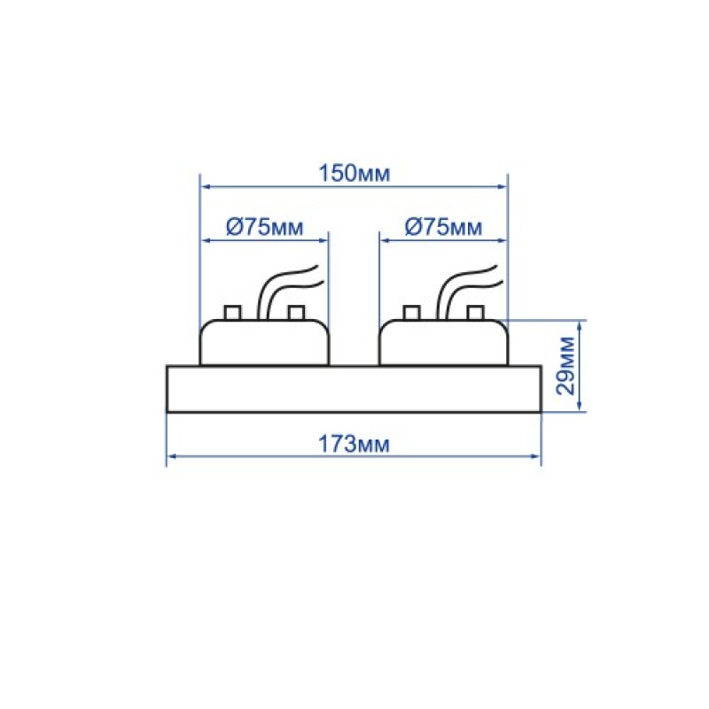 Врізний точковий світильник ARDERO DL0385 MR16/GU5.3 білий 01781