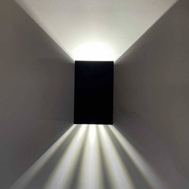 Світильник фасадний Violux JOKER 10W 4200K 750Lm ІР65 антрацит ( 500400 )