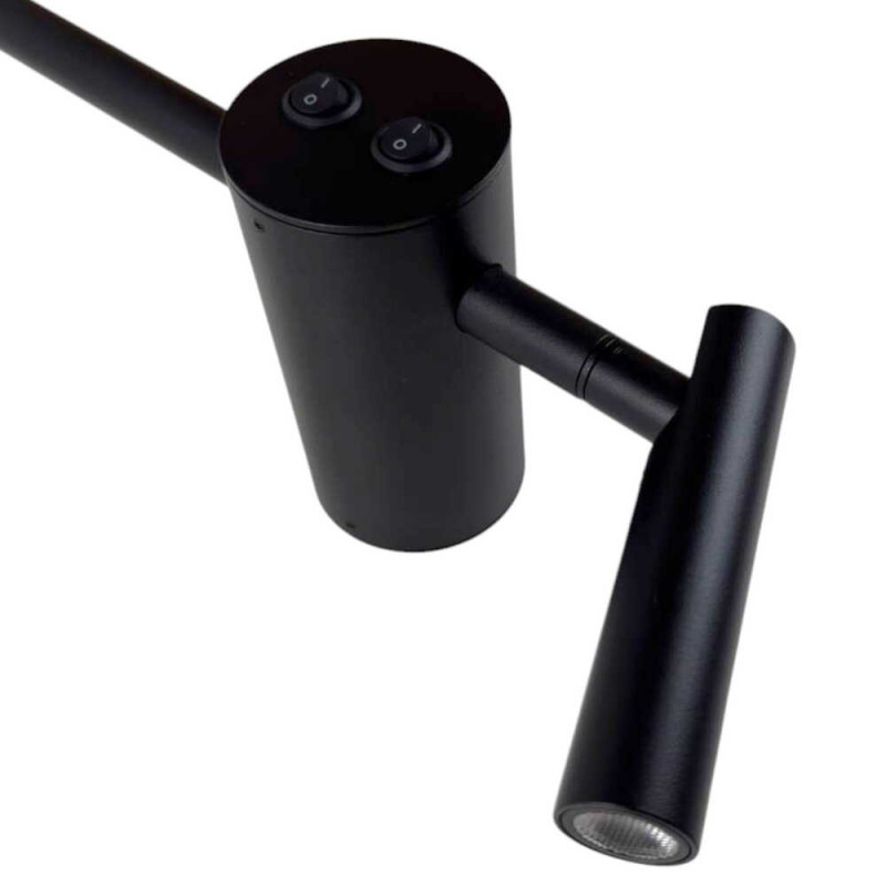 Світильник настінний бра Violux POINTER-P 8W 4200K 650Lm IP20 чорний ( 551117 )