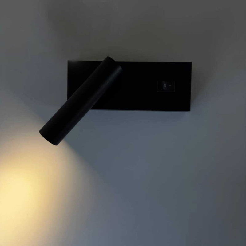 Светильник настенный бра Violux BITRIX-H 3W 4200K 165Lm IP20 черный ( 550107 )