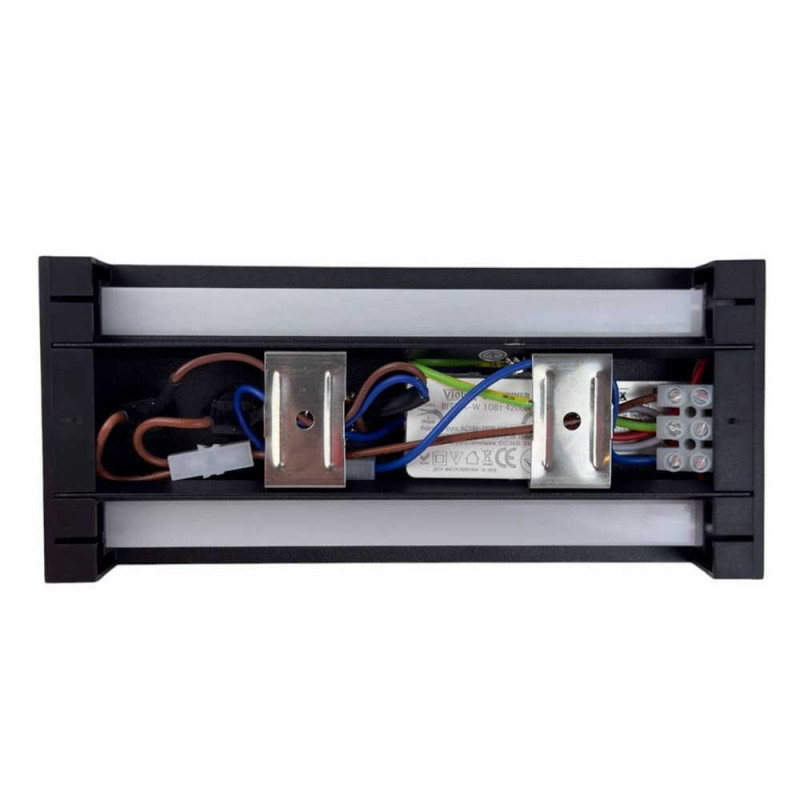 Светильник настенный бра Violux BITRIX-W 10W 4200K 615Lm IP20 черный ( 551103 )