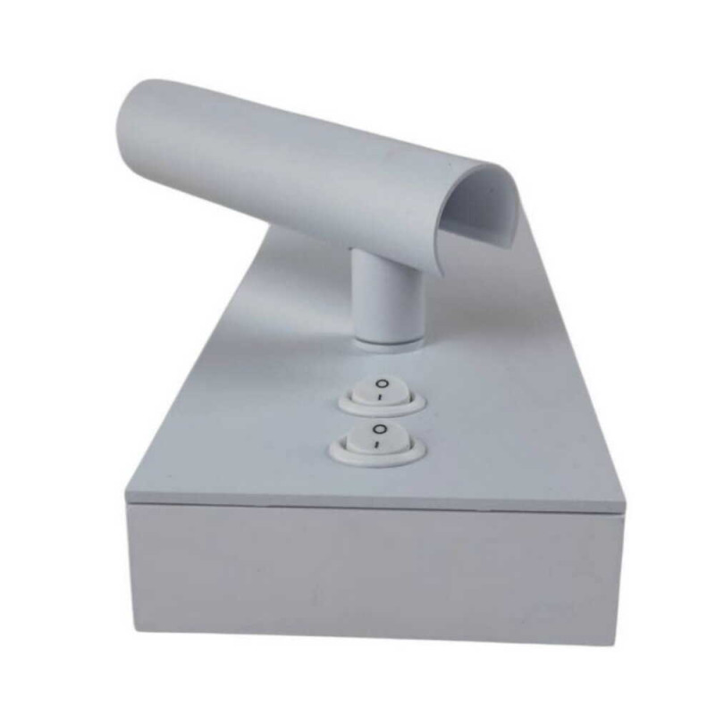 Светильник настенный бра Violux BITRIX-W USB 15W 3000/4200/6000K 865Lm IP20 белый ( 553006 )