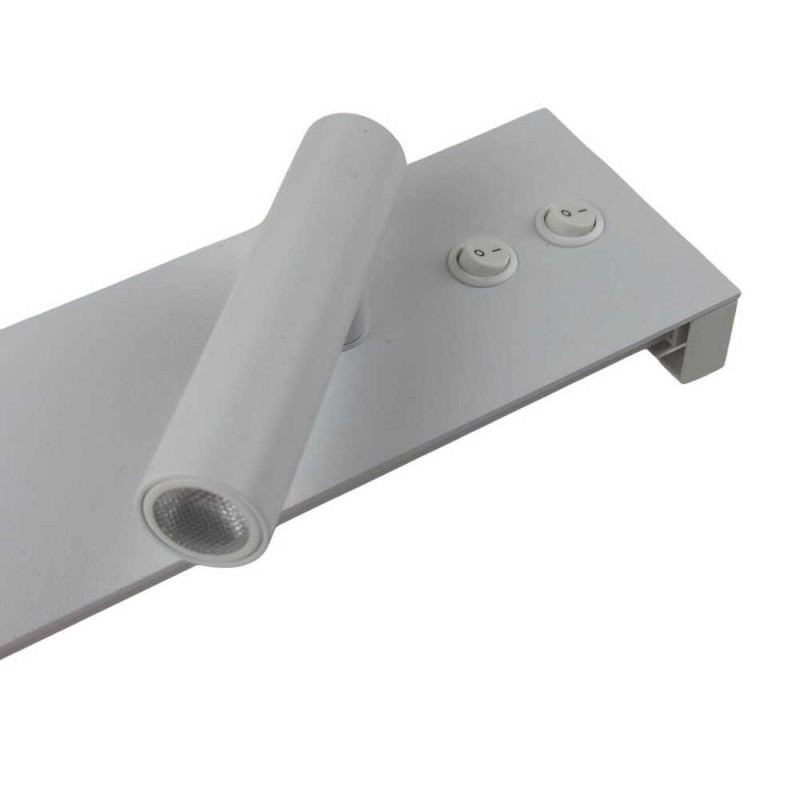 Светильник настенный бра Violux BITRIX-W USB 15W 3000/4200/6000K 865Lm IP20 белый ( 553006 )