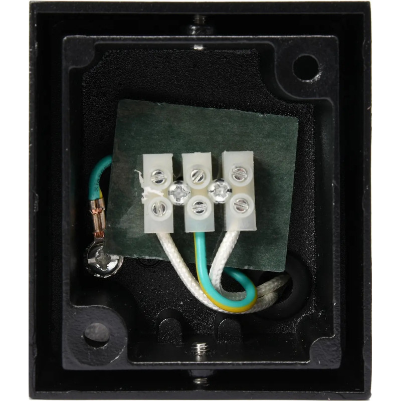 Світильник 1-LED настінний, мережевий YATO, півовальний, 35 Вт, 68 х 81 х 92 мм (YT-81900)