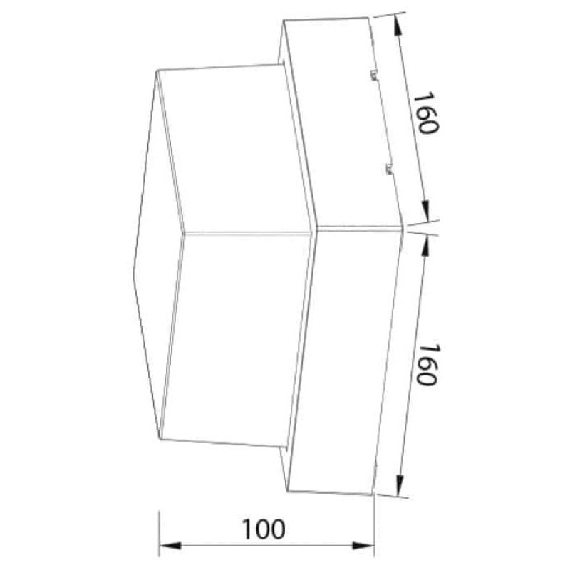 Садово-парковый настенный светильник HOROZ LED SUGA-12/SO 076-022-0012-010