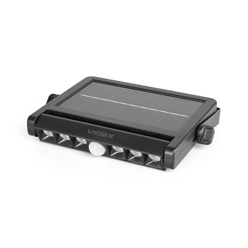 Світлодіодний світильник автономний настінний IP54 VIDEX 600Lm 5000K Сенсорний (VL-WLSO-025-S)